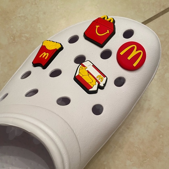 Set of 4 McDonalds Shoe Charms NWT - Picture 2 of 4